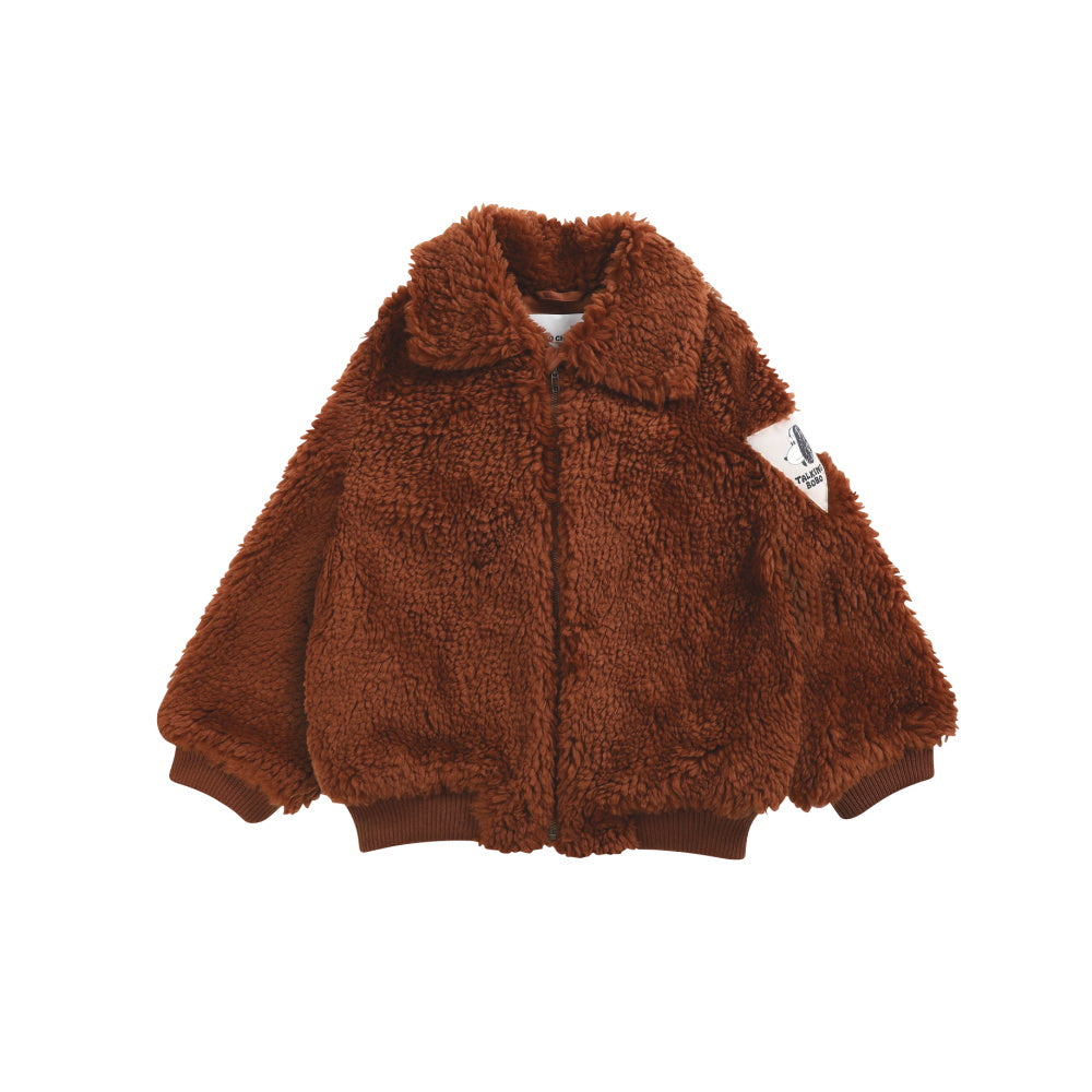 BOBO CHOSES Doggie Patch sheepskin jacket – cuccu