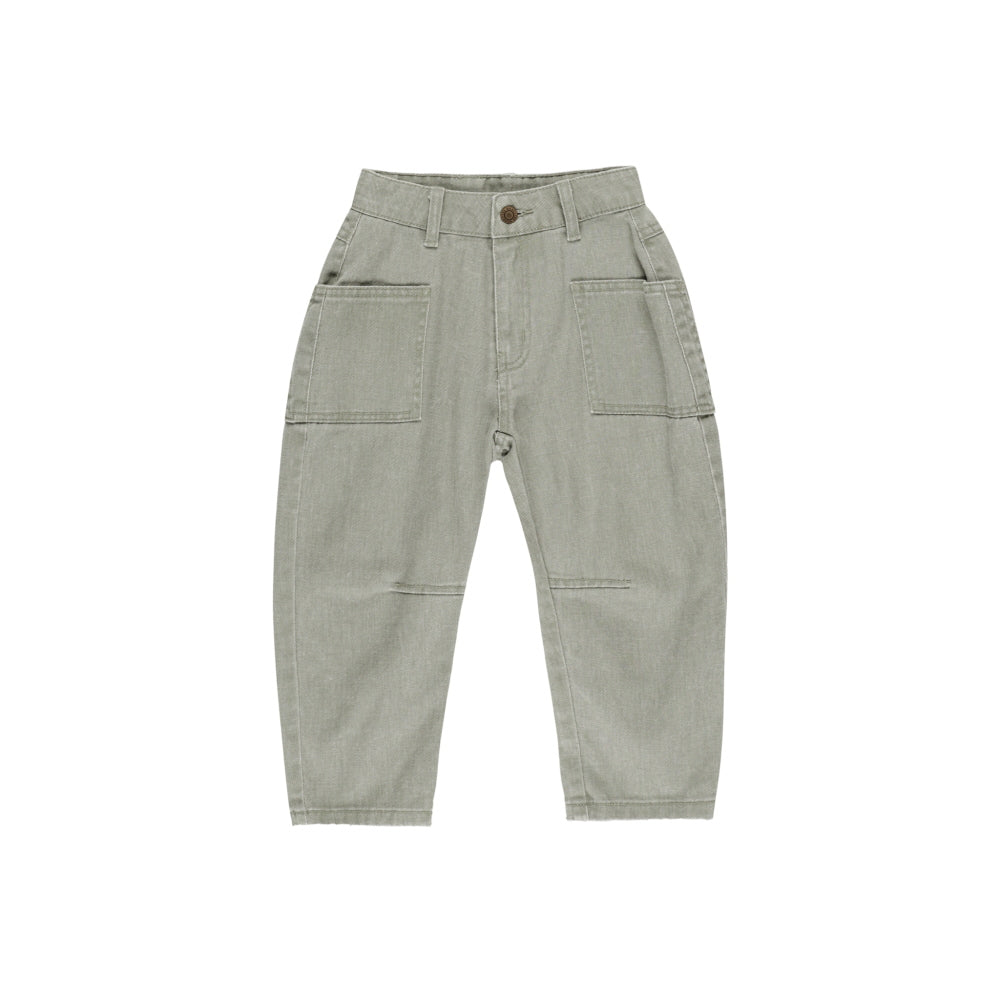 Rylee & Cru Barrel Pant Washed Laurel – cuccu