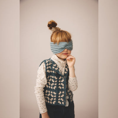 Soor Ploom Long Sleeve Snap Turtleneck - Calico Print PTL, Rosewood