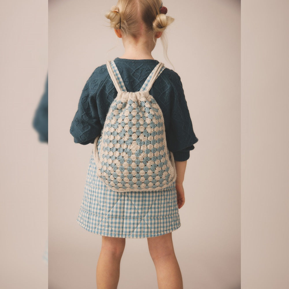 Soor Ploom Harlyn Pinafore - Gingham, Oasis