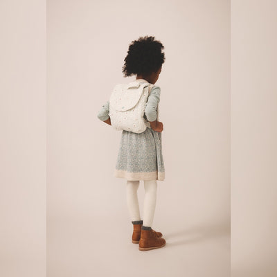Soor Ploom Long Sleeve Pouf Tee - Oasis Pointelle