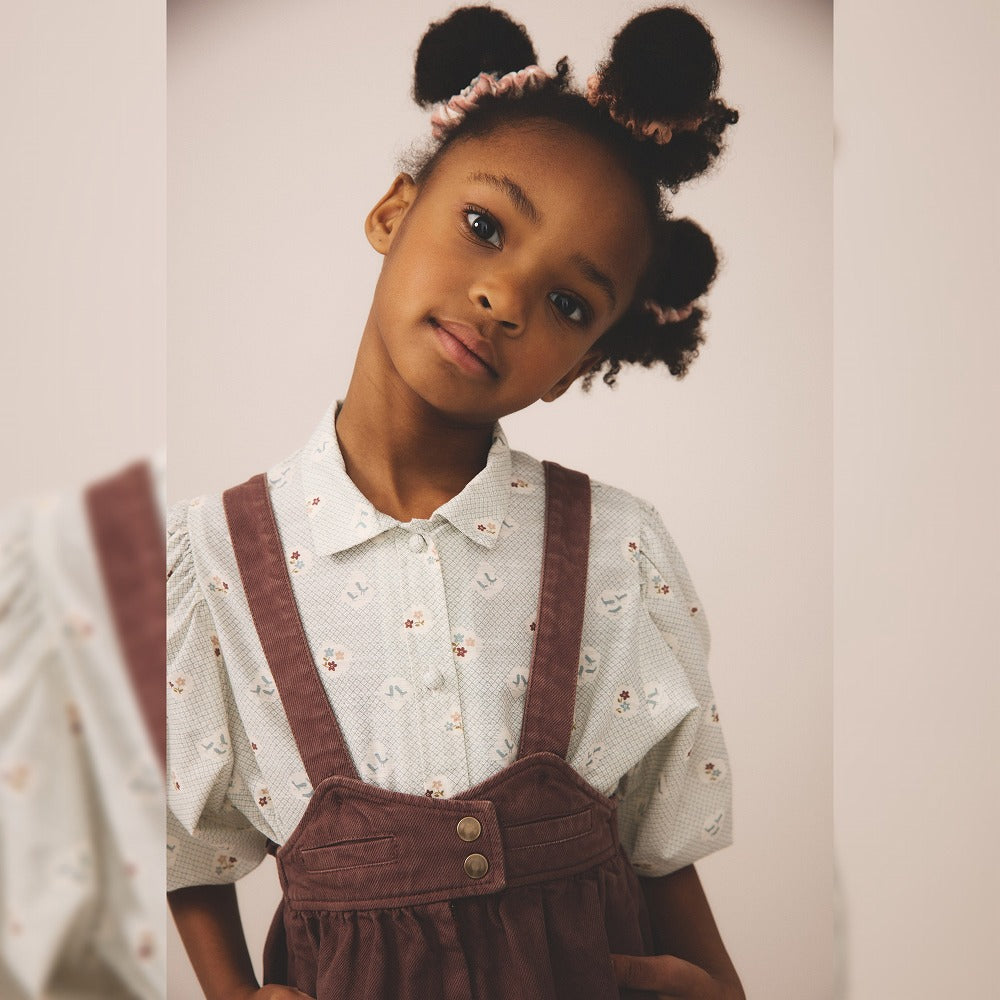 Soor Ploom Louisa Blouse - Pasture Print, Oasis