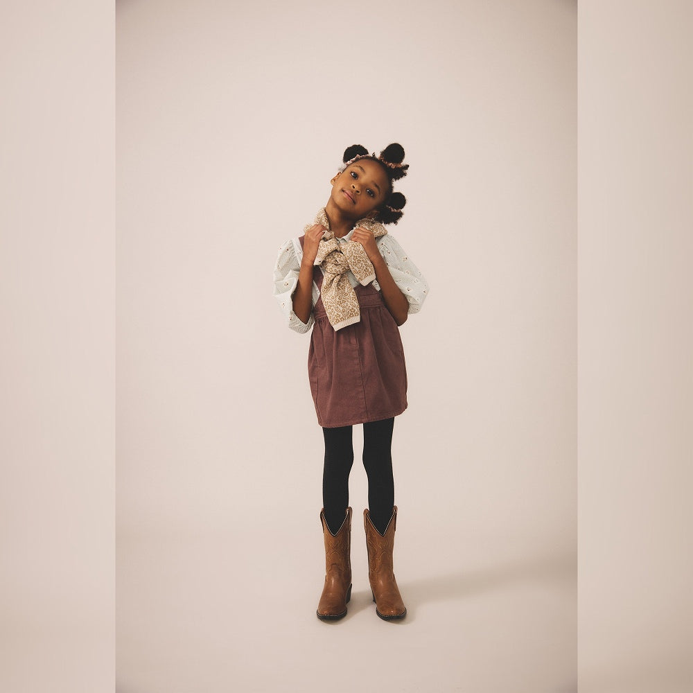 Soor Ploom Minnie Pinafore - Prune
