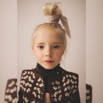 [D2] Soor Ploom Squares Smock - Prune