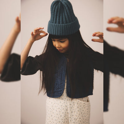 Soor Ploom Long Sleeve Balloon Tee - Shale