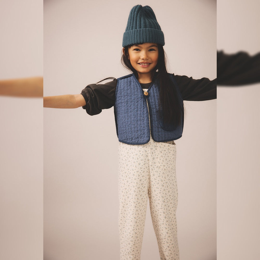 Soor Ploom Long Sleeve Balloon Tee - Shale