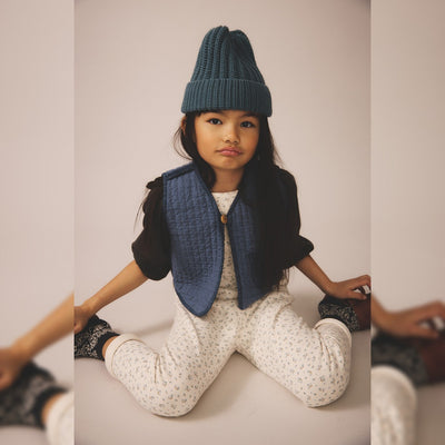 Soor Ploom Long Sleeve Balloon Tee - Shale