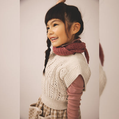 Soor Ploom Long Sleeve Snap Turtleneck - Cherry