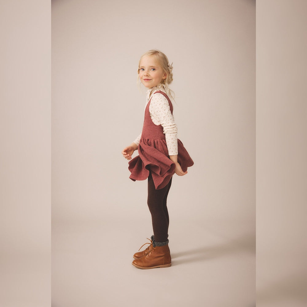 [D2] Soor Ploom Sage Pinafore - Cherry