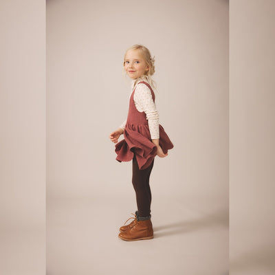 [D2] Soor Ploom Sage Pinafore - Cherry