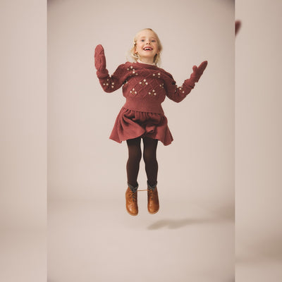 [D2] Soor Ploom Sage Pinafore - Cherry