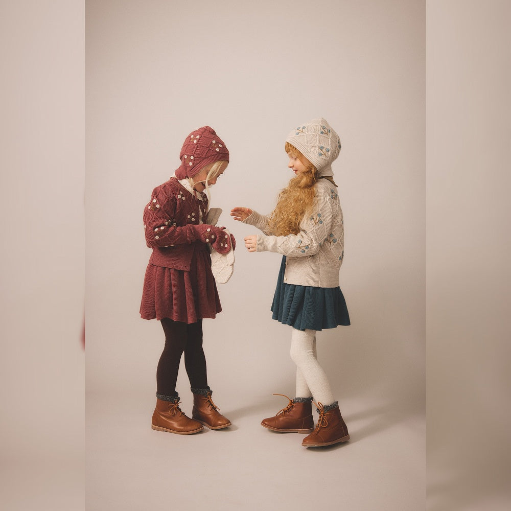 [D2] Soor Ploom Sage Pinafore - Cherry