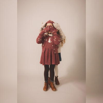 [D2] Soor Ploom Sage Pinafore - Cherry