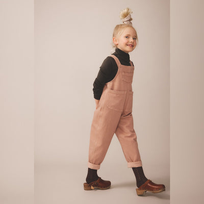 Soor Ploom Frond Knee Sock Set - Linen / Prune