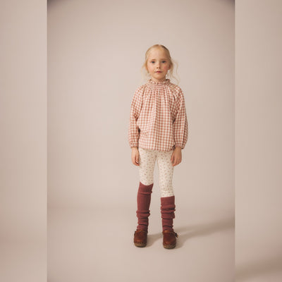 Soor Ploom Imelda Blouse - Gingham, Cherry