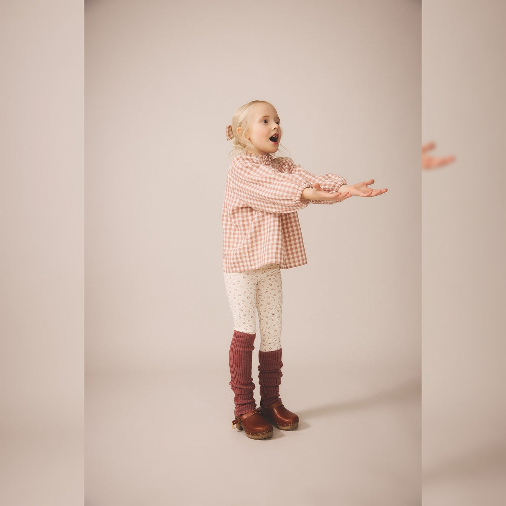 Soor Ploom Imelda Blouse - Gingham, Cherry