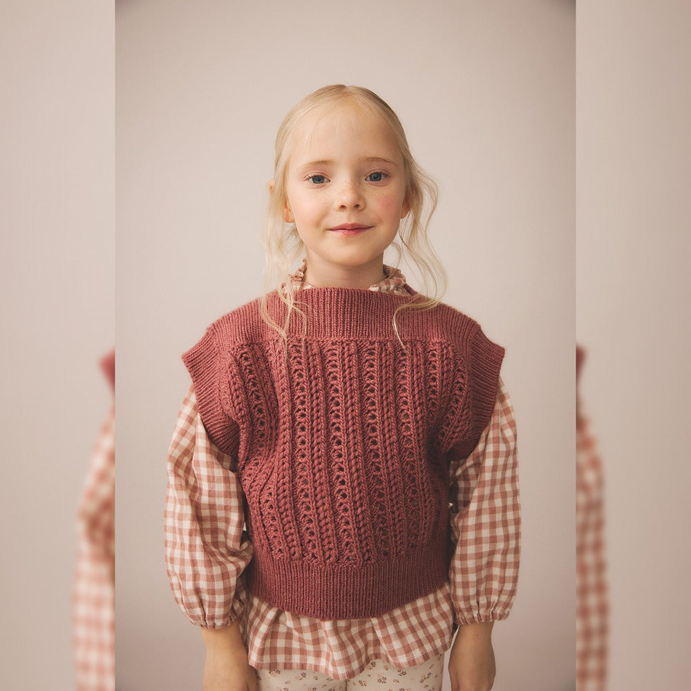Soor Ploom Imelda Blouse - Gingham, Cherry