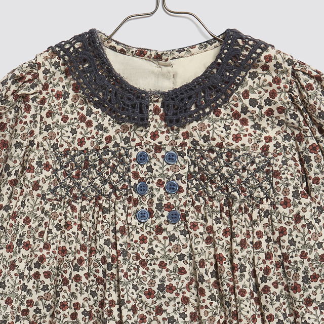Little Cotton Clothes Etta Smocked Dress Cottage Floral