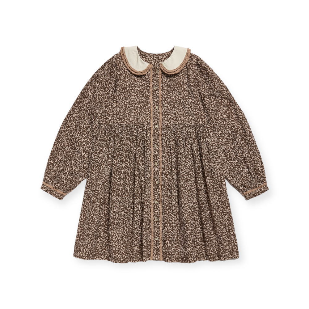 Little Cotton Clothes Agatha Dress Bracken Floral