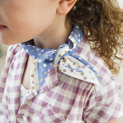 Soor Ploom Loli Blouse - Gingham Print, Zinnia