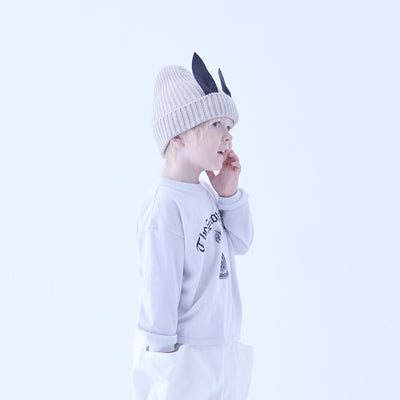 eLfinFolk The Snow White L/S Tee ash white