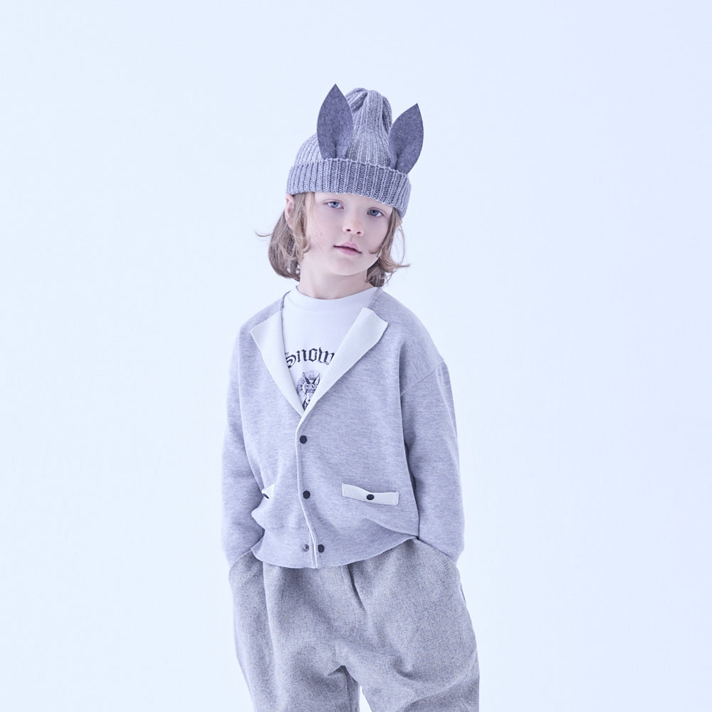 eLfinFolk The Snow White L/S Tee ash white