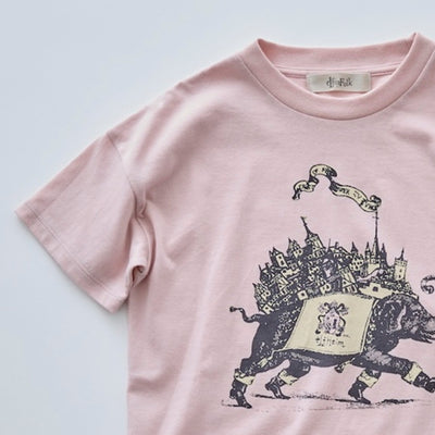 eLfinFolk Elephant Town Tee winter rose