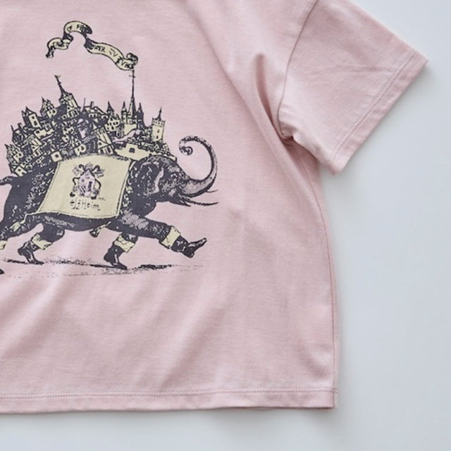 eLfinFolk Elephant Town Tee winter rose