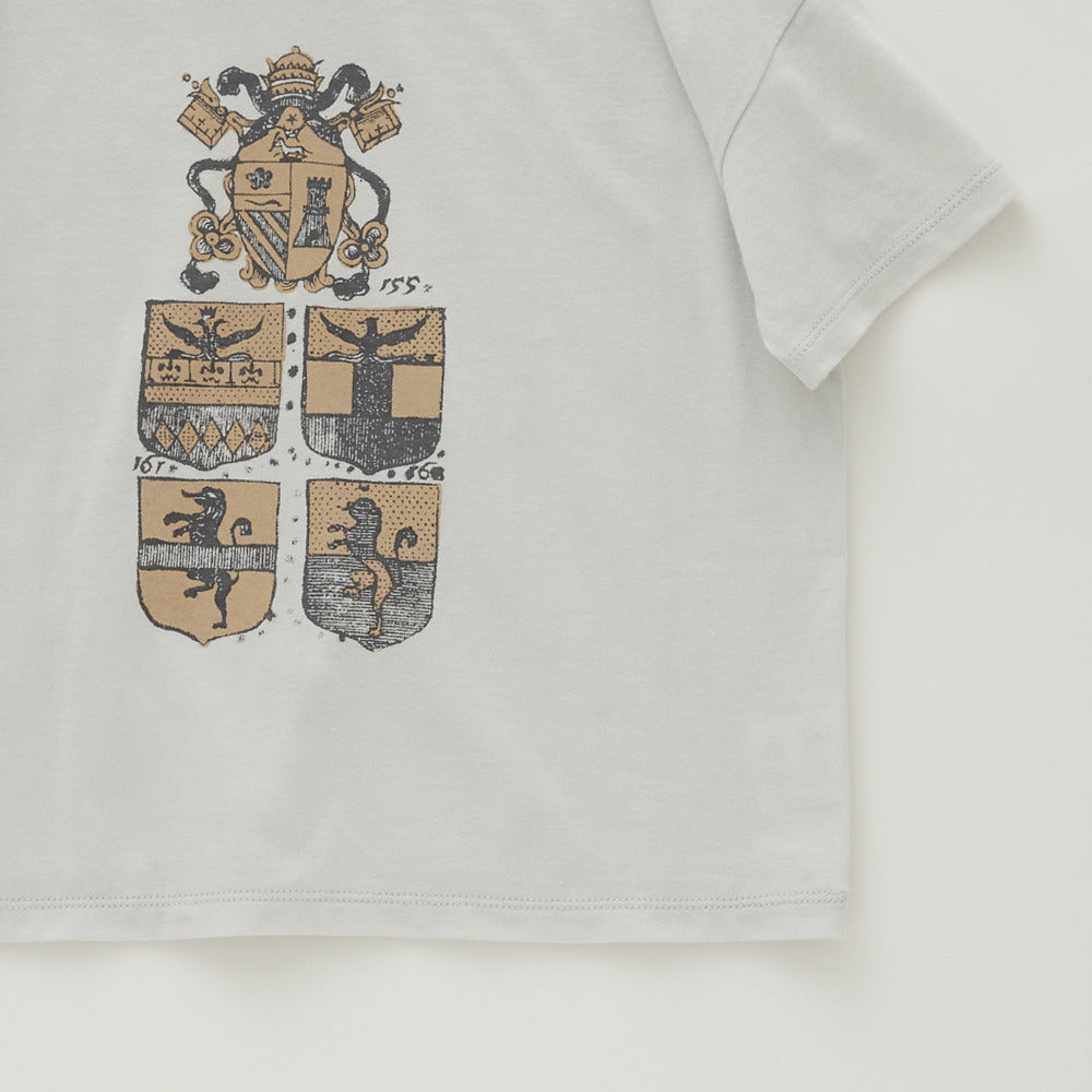 eLfinFolk Clan emblem Tee ash white