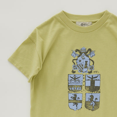 eLfinFolk Clan emblem Tee lime yellow