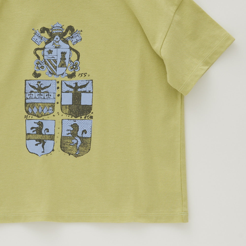 eLfinFolk Clan emblem Tee lime yellow