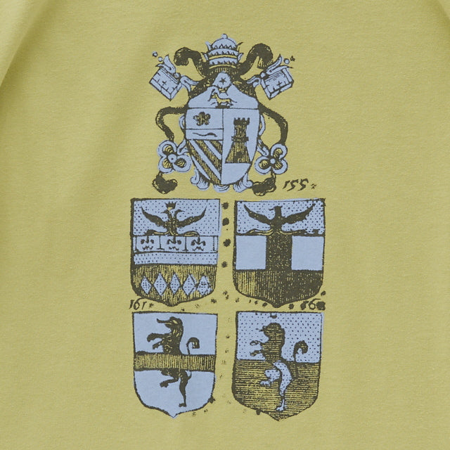 eLfinFolk Clan emblem Tee lime yellow