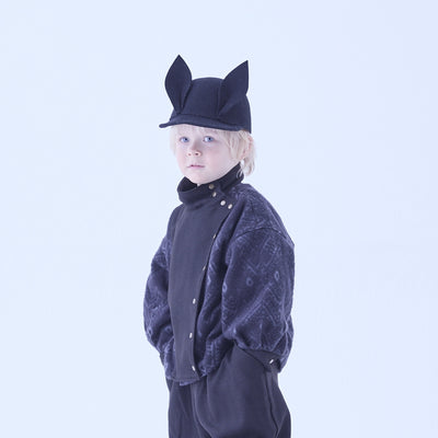 eLfinFolk Bunny Wool Cap black