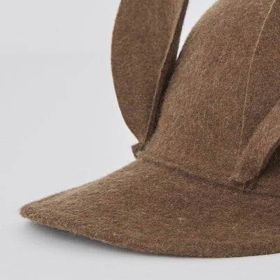 eLfinFolk Bunny Wool Cap brown