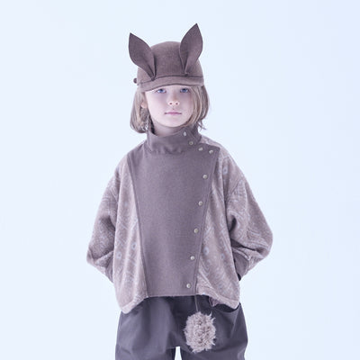 eLfinFolk Bunny Wool Cap brown