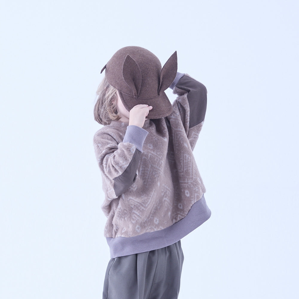 eLfinFolk Bunny Wool Cap brown