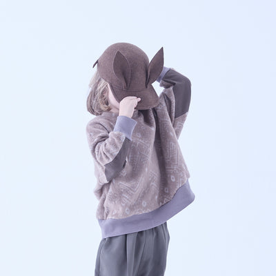 eLfinFolk Bunny Wool Cap brown