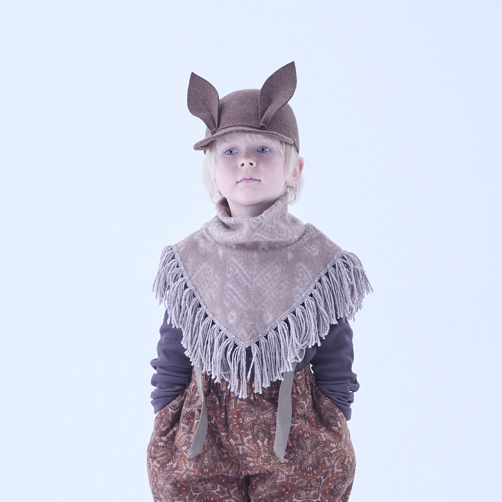 eLfinFolk Bunny Wool Cap brown