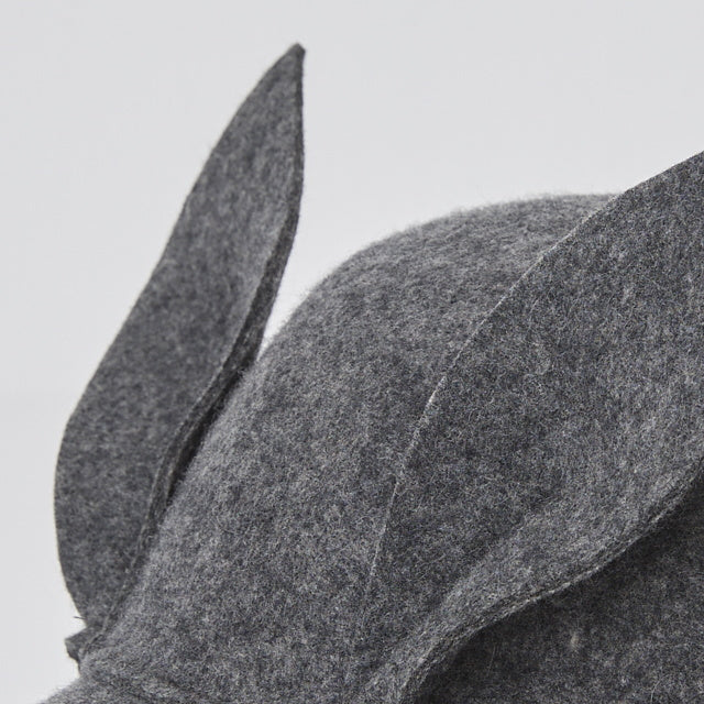 eLfinFolk Bunny Wool Cap gray
