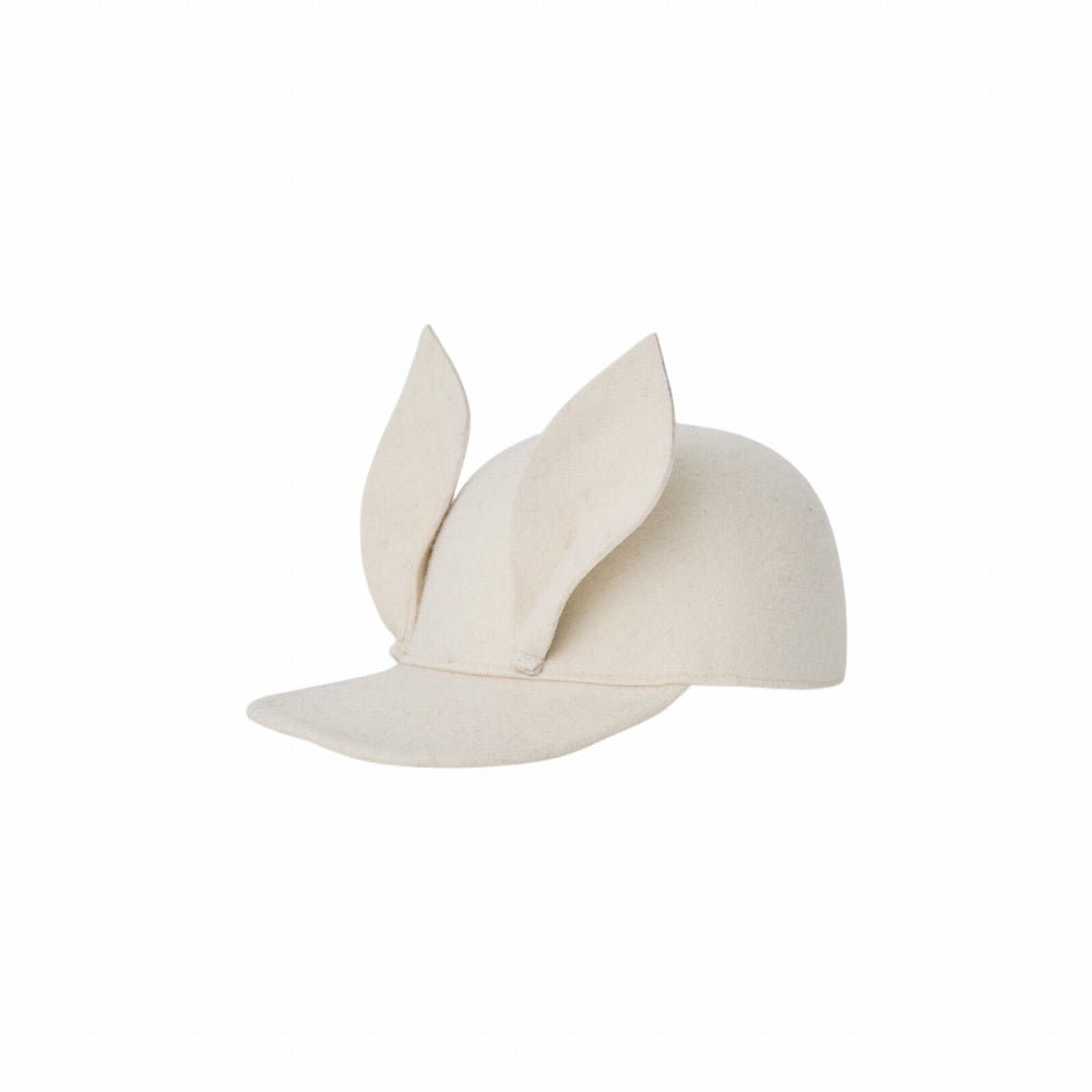eLfinFolk Bunny Wool Cap ivory