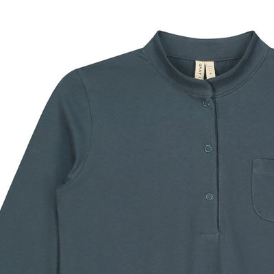 GRAY LABEL 3/4 Long Beach Shirt Blue Grey