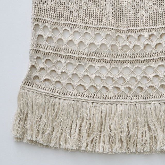 eLfinFolk Lacework Knit Skirt ivory Womens