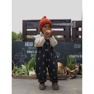 OrganicZoo Charcoal Midnight Dungarees