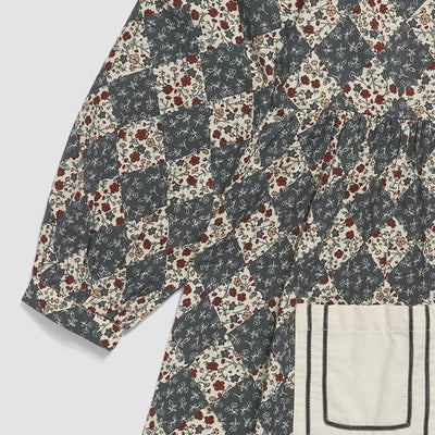 Little Cotton Clothes Eva Sailor Dress Harlequin Floral