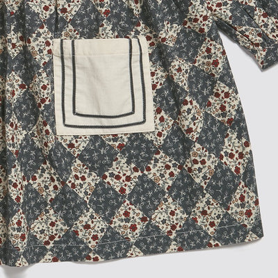 Little Cotton Clothes Eva Sailor Dress Harlequin Floral