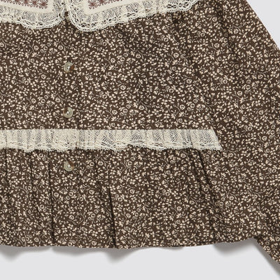 Little Cotton Clothes Alana Blouse Bracken Floral