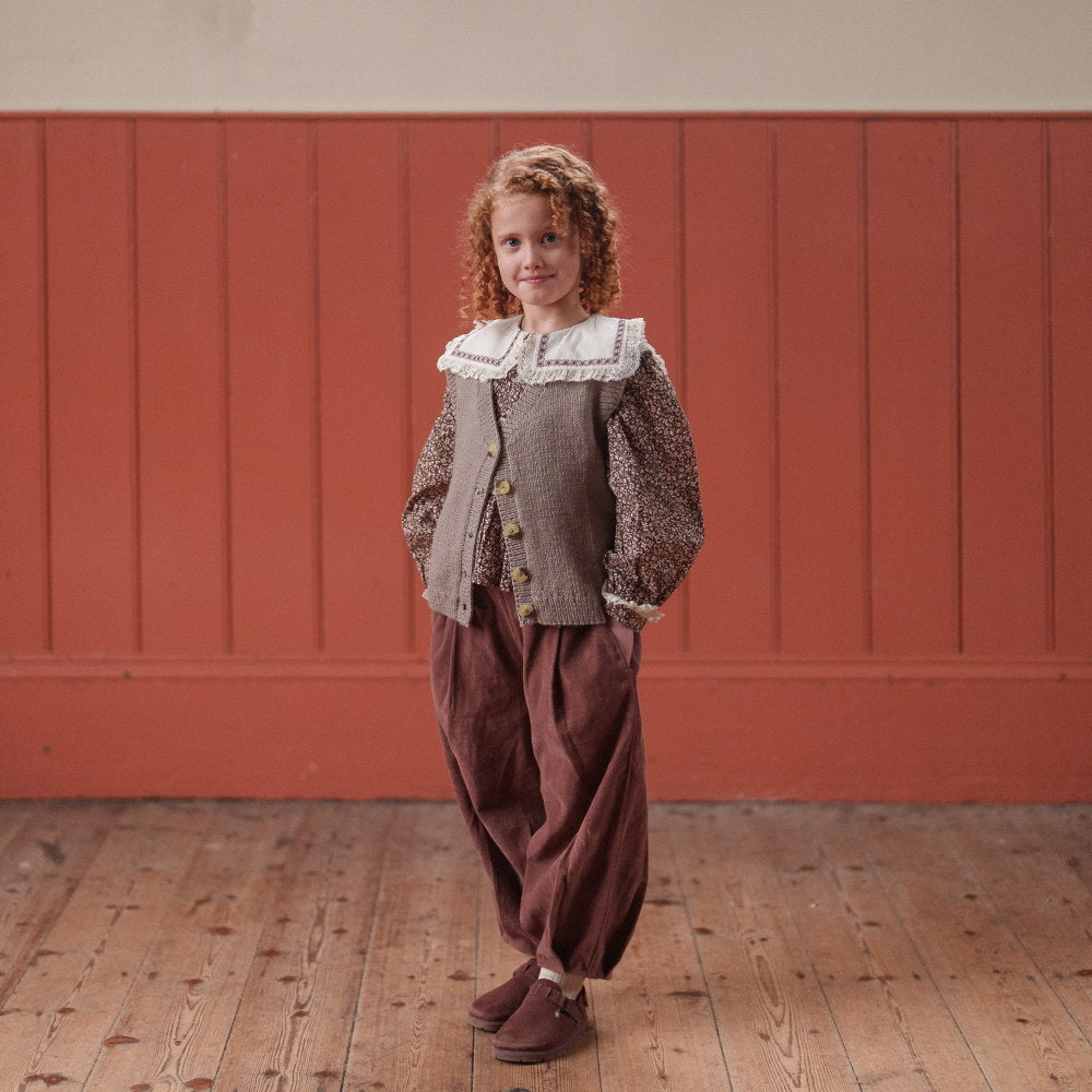 Little Cotton Clothes Alana Blouse Bracken Floral