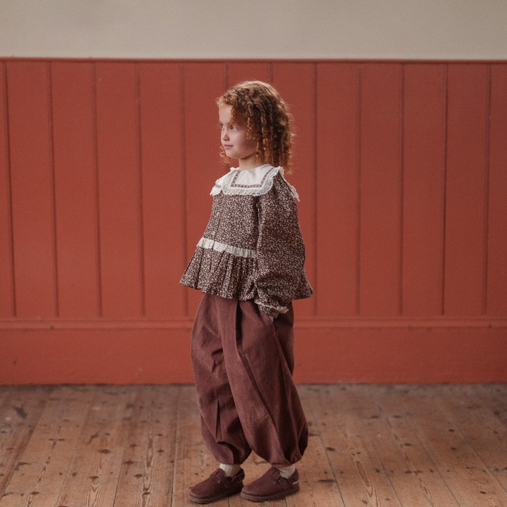 Little Cotton Clothes Alana Blouse Bracken Floral