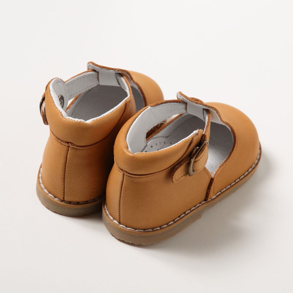 PEEP ZOOM Baby T-Strap Camel