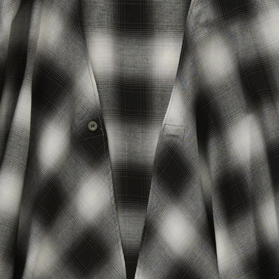 eLfinFolk Ombre check Cardigan black check